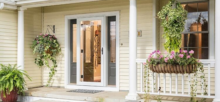 screen door installation in Northeast Edmonton