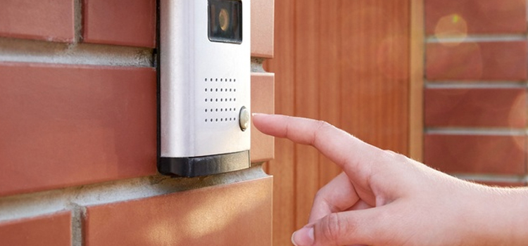 apartment door buzzer installation in Northeast Edmonton