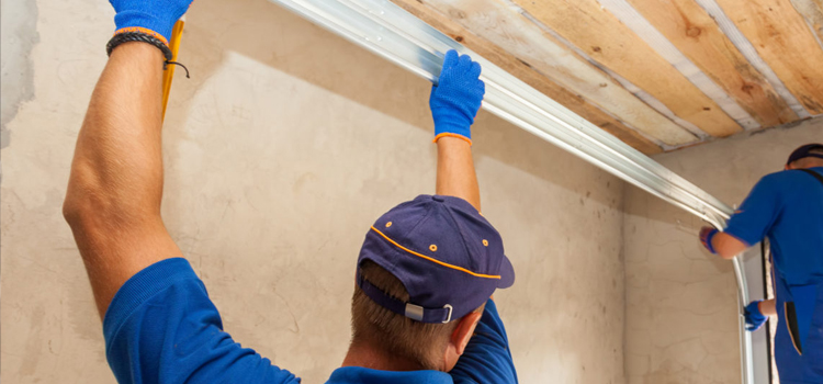 commercial overhead garage door repair in Northeast Edmonton