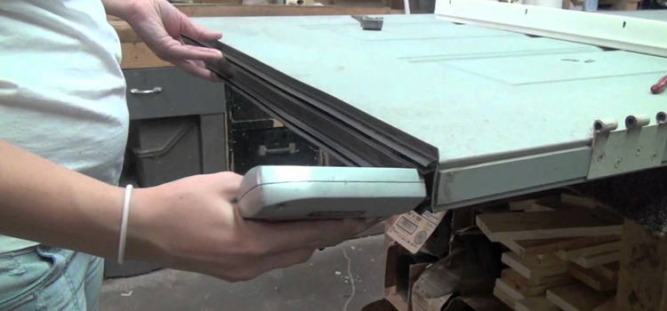 damaged steel door repair Northeast Edmonton