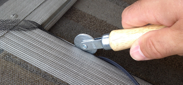 metal screen door repair in Northeast Edmonton